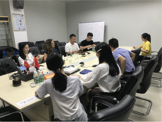 【賀喜】拉曼公司到正廣生物（益生菌固體飲料代加工廠家）指導和交流